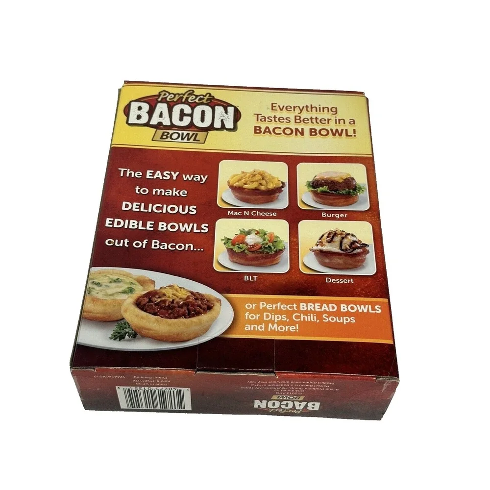 perfect bacon bowl 2 pack oven‎ toaster microwave